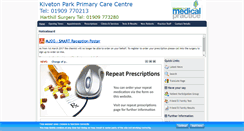 Desktop Screenshot of kivetonparkmedicalpractice.co.uk